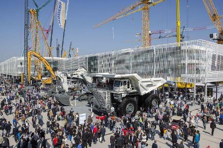 Baumaschinenmesse Bauma 2016 München