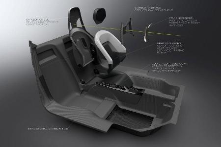 Ford GT - Supersportwagen - Entwicklung - Cockpit - Sitze