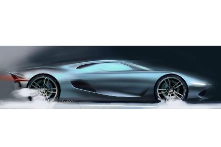 Ford GT - Supersportwagen - Entwicklung - frhe Skizzen