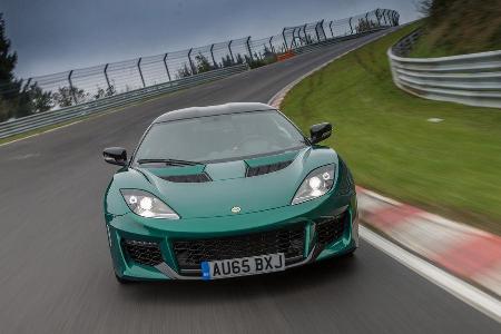 Lotus Evora 400, Frontansicht