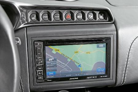 Lotus Evora 400, Navi, Bildschirm