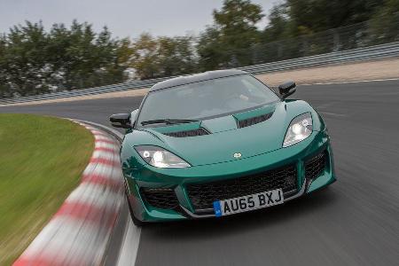 Lotus Evora 400, Frontansicht