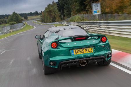 Lotus Evora 400, Heckansicht