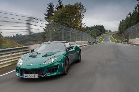 Lotus Evora 400, Frontansicht