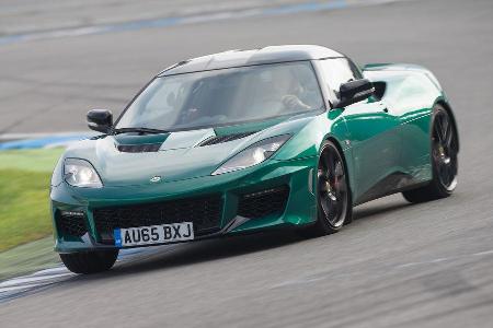 Lotus Evora 400, Frontansicht