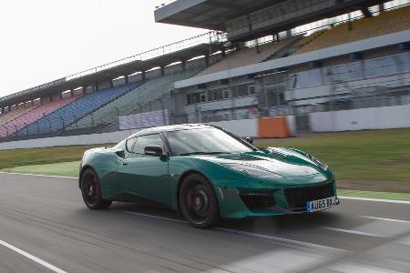 Lotus Evora 400, Seitenansicht