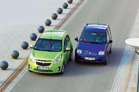 Fiat Panda & Chevrolet Spark