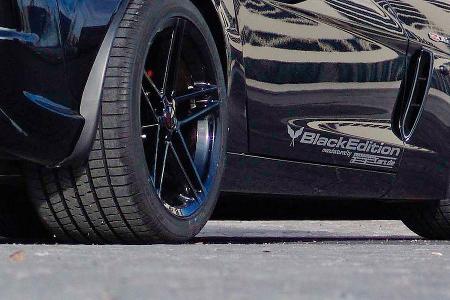 1.418 Kilogramm wiegt die Z06 Black Edition.