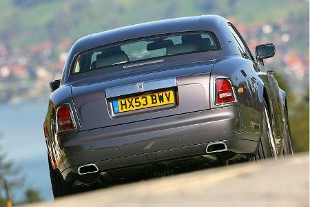 Keine Protzerei am Heck.