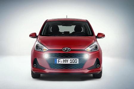 Hyundai i10 Facelift leaked