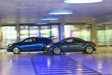 Peugeot RCZ vs. Renault Mgane Coup