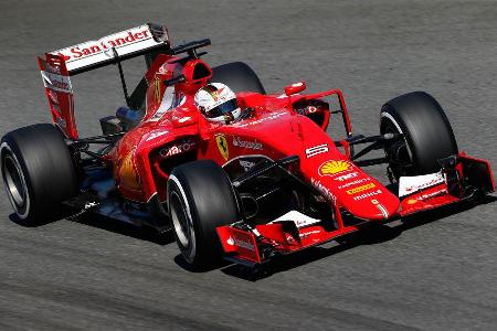 Sebastian Vettel - Ferrari - GP Italien 2015 - Monza