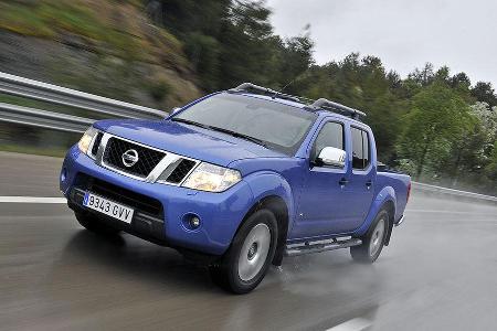 Das neue Modelljahr bringt dem Nissan Navara eine leicht modifizierte Front und optional einen neuen V6-Dieselmotor
