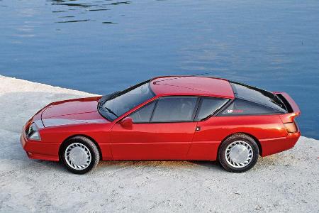 Renault Alpine V6 Turbo, Seitenansicht