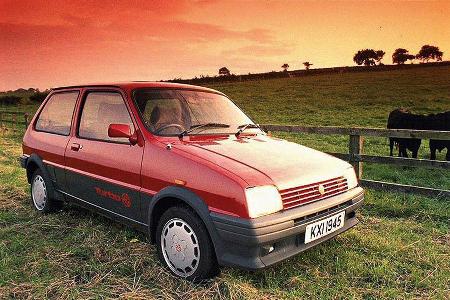 MG Metro Turbo, Frontansicht