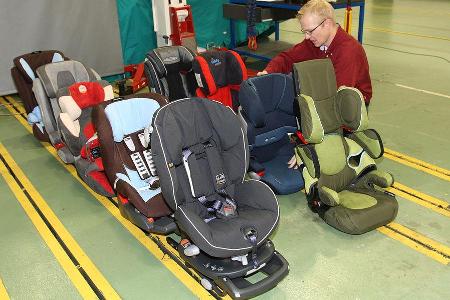 Buntes Testfeld, alle Sitze werden im freien Handel verdeckt gekauft.