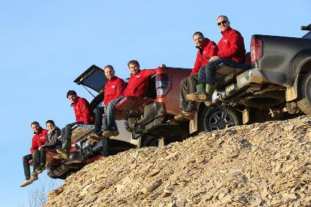 Ford Ranger, Nissan Navara, Toyota Hilux, VW Amarok,