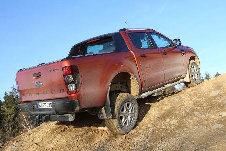 Ford Ranger Wildtrak, Heckansicht