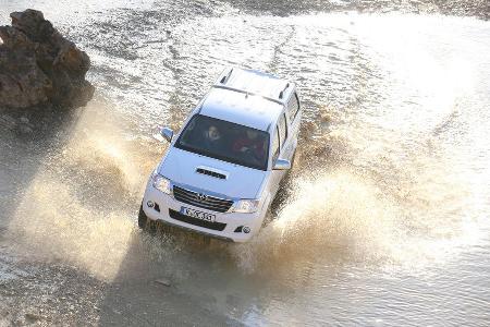 Toyota Hilux 3.0 D-4D, Frontansicht