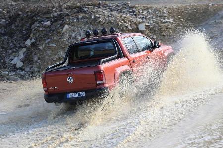 VW Amarok Canyon, Heckansicht