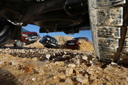 Ford Ranger, Nissan Navara, Toyota Hilux, VW Amarok, Gelnde