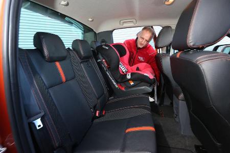 Ford Ranger Wildtrak, Isofix, Fondsitz