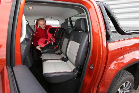 VW Amarok Canyon, Isofix, Fondsitz