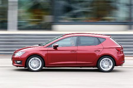 Seat Leon 2.0 TDI, Seitenansicht