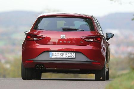 Seat Leon 2.0 TDI, Heckansicht