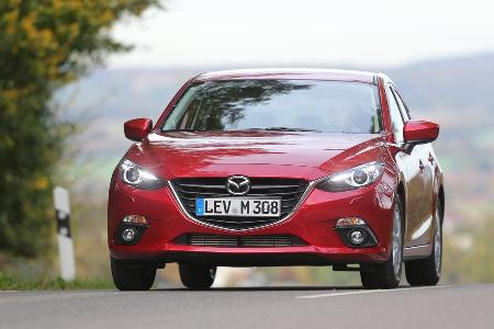 Mazda 3 Skyaktiv D 150, Frontansicht