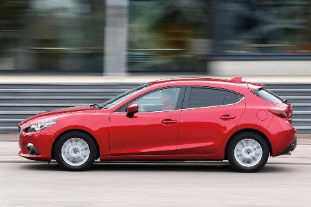 Mazda 3 Skyaktiv D 150, Seitenansicht