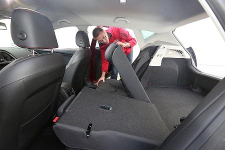 Seat Leon 2.0 TDI, Fondsitz, Umklappen