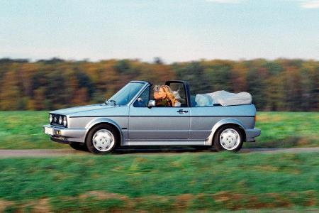 VW Golf Cabriolet, Impression