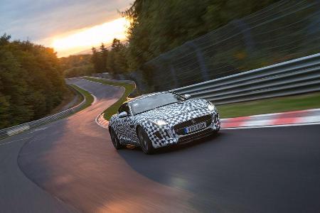 Jaguar F-Type R Coup, Nordschleife