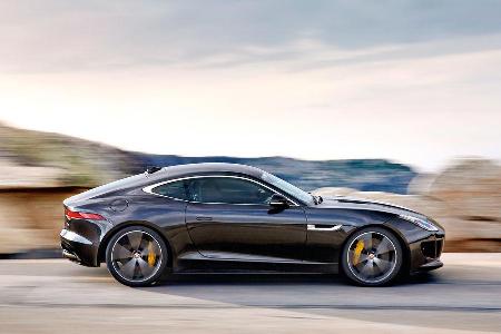 Jaguar F-Type R Coup, Seitenansicht