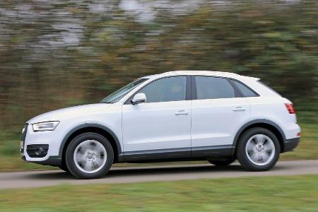 Audi Q3 2.0 TDI, Seitenansicht