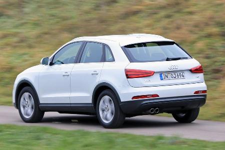Audi Q3 2.0 TDI, Heckansicht