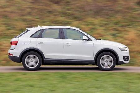 Audi Q3 2.0 TDI, Seitenansicht