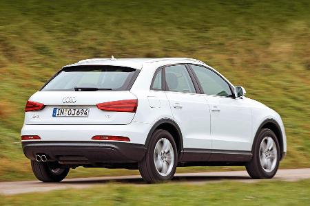 Audi Q3 2.0 TDI, Heckansicht