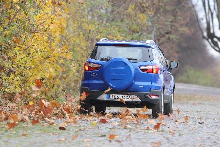 Ford Ecosport 1.0 Ecoboost, Heckansicht