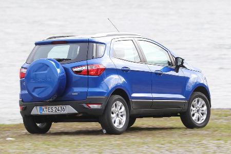 Ford Ecosport 1.0 Ecoboost, Heckansicht