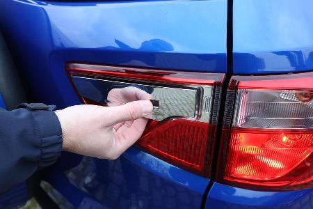 Ford Ecosport 1.0 Ecoboost, Heckklappe, Griff