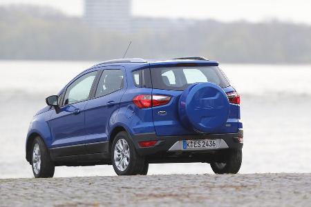 Ford Ecosport 1.0 Ecoboost, Heckansicht