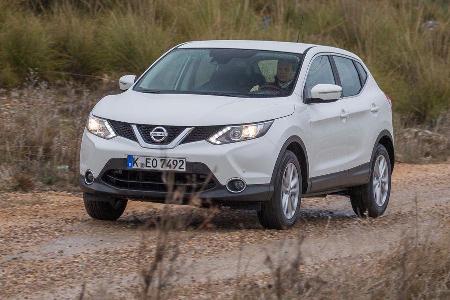 Nissan Qashqai 1.5 dCi, Frontansicht