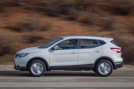 Nissan Qashqai 1.5 dCi, Seitenansicht
