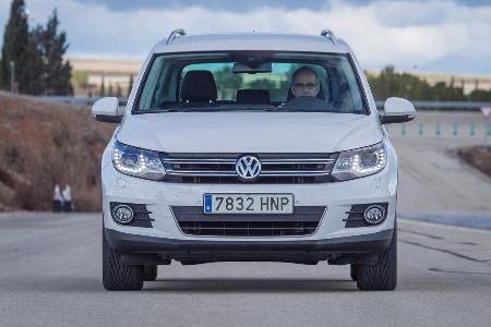VW Tiguan 2.0 TDI, Frontansicht