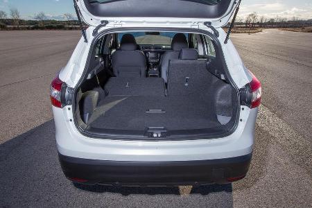 Nissan Qashqai 1.5 dCi, Kofferraum, Ladeflche