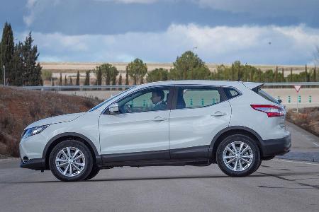 Nissan Qashqai 1.5 dCi, Seitenansicht