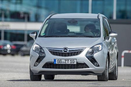 Opel Zafira 1.4 Turbo Exoflex, Frontansicht