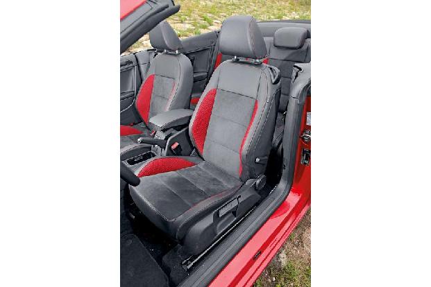 BMW 120i Cabrio, Fahrersitz